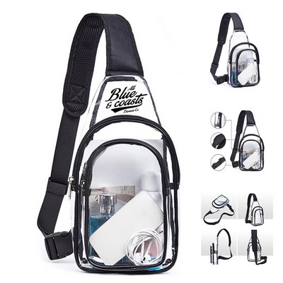 PVC Stadium Approved Chest Bag