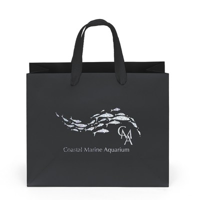 Paris - Matte Eurotote - Foil Print (10" x 4" x 8")