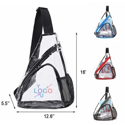 Clear Stadium Crossbody Backpack